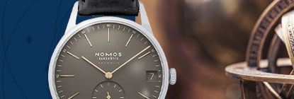 Nomos Glashuette Watches