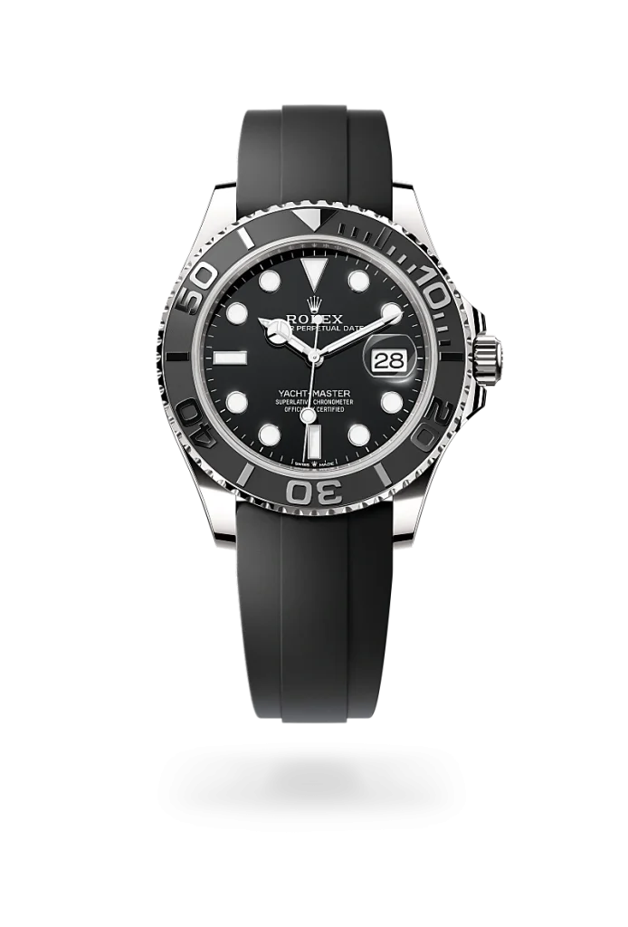 Rolex yacht-master in Flexible metal blades overmoulded with high-performance elastomer, M226659-0002* - Watches of Switzerland