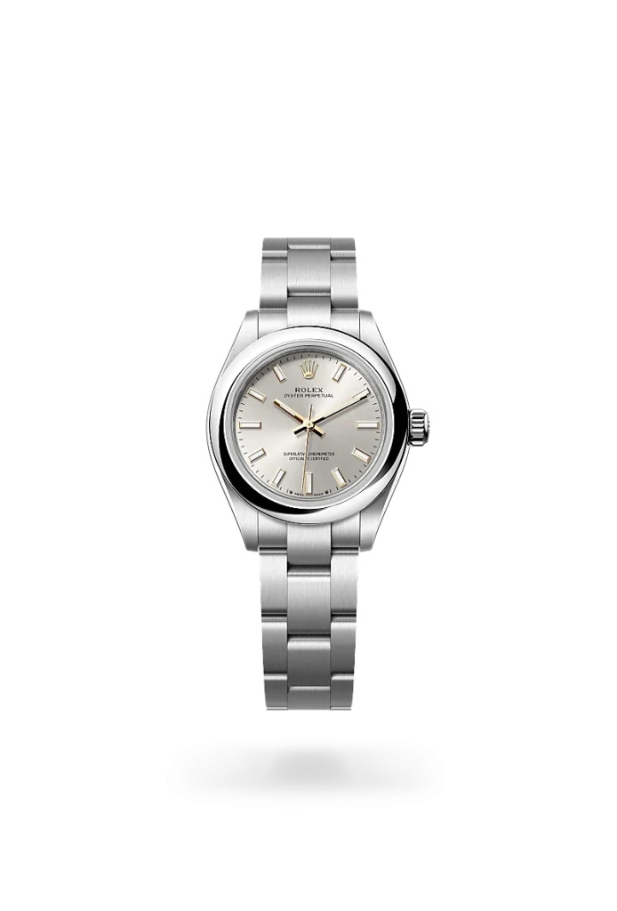 Rolex oyster perpetual in Oystersteel, M276200-0001* - Watches of Switzerland